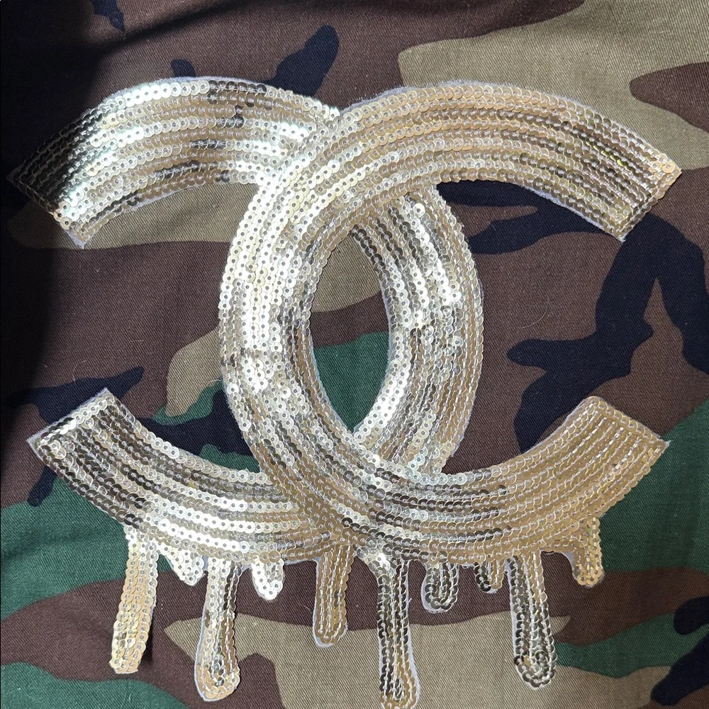 Camouflage oversized  Field Jacket - Picture 4 of 4